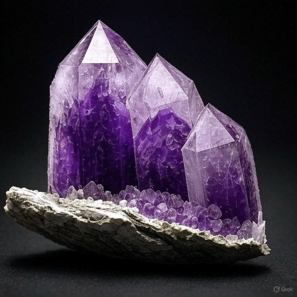 Amethyst Goboboseb Mountains, Brandberg Area, Erongo Region, Namibia