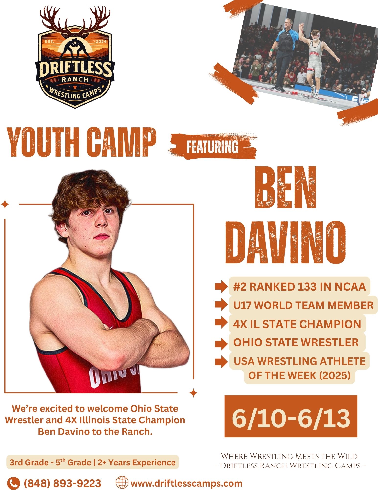 Driftless Ranch Wrestling Camps | Prairie du Chien WI