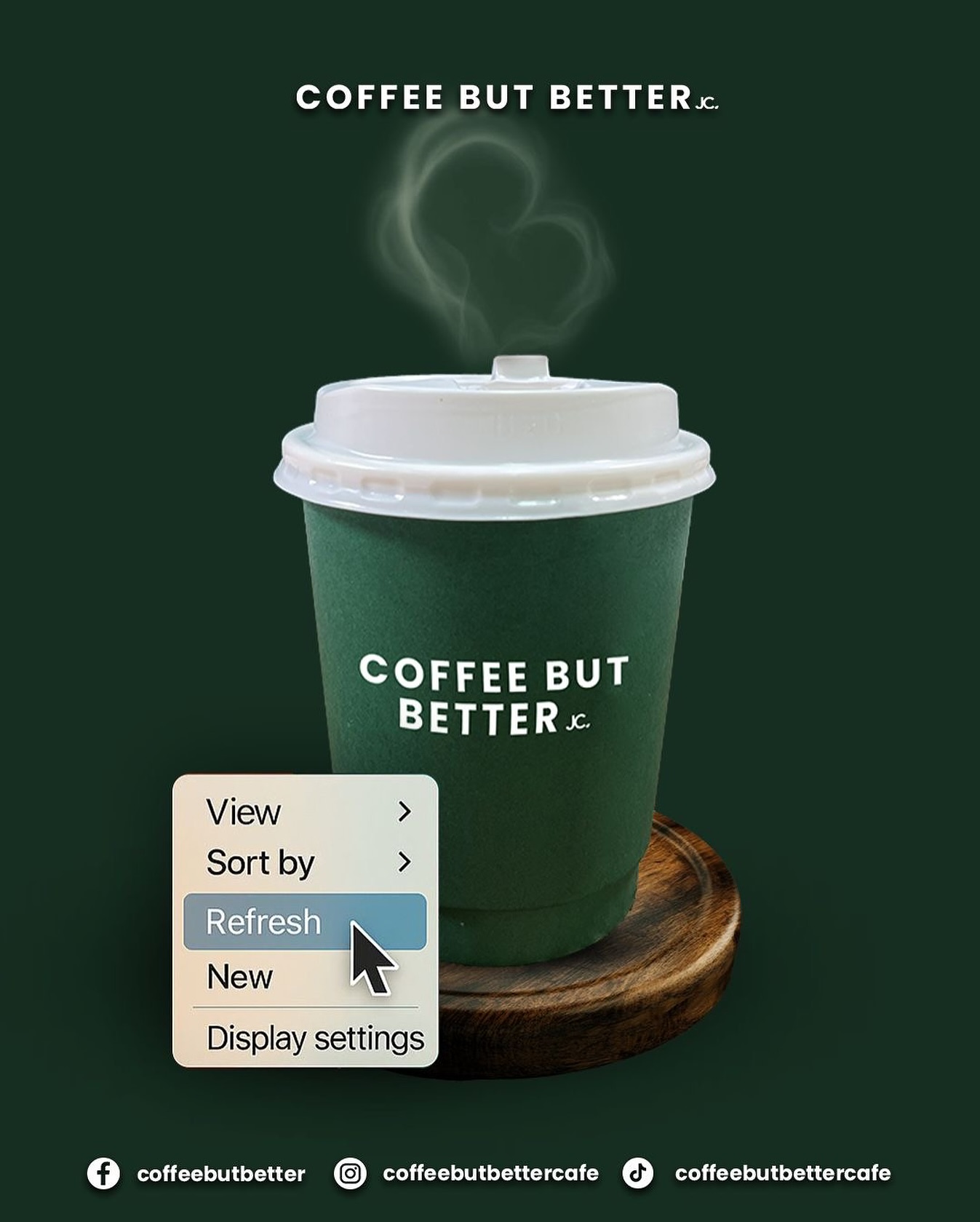 Coffee - Mornings lagging? Try the ultimate fix → Right-click + Refresh ...