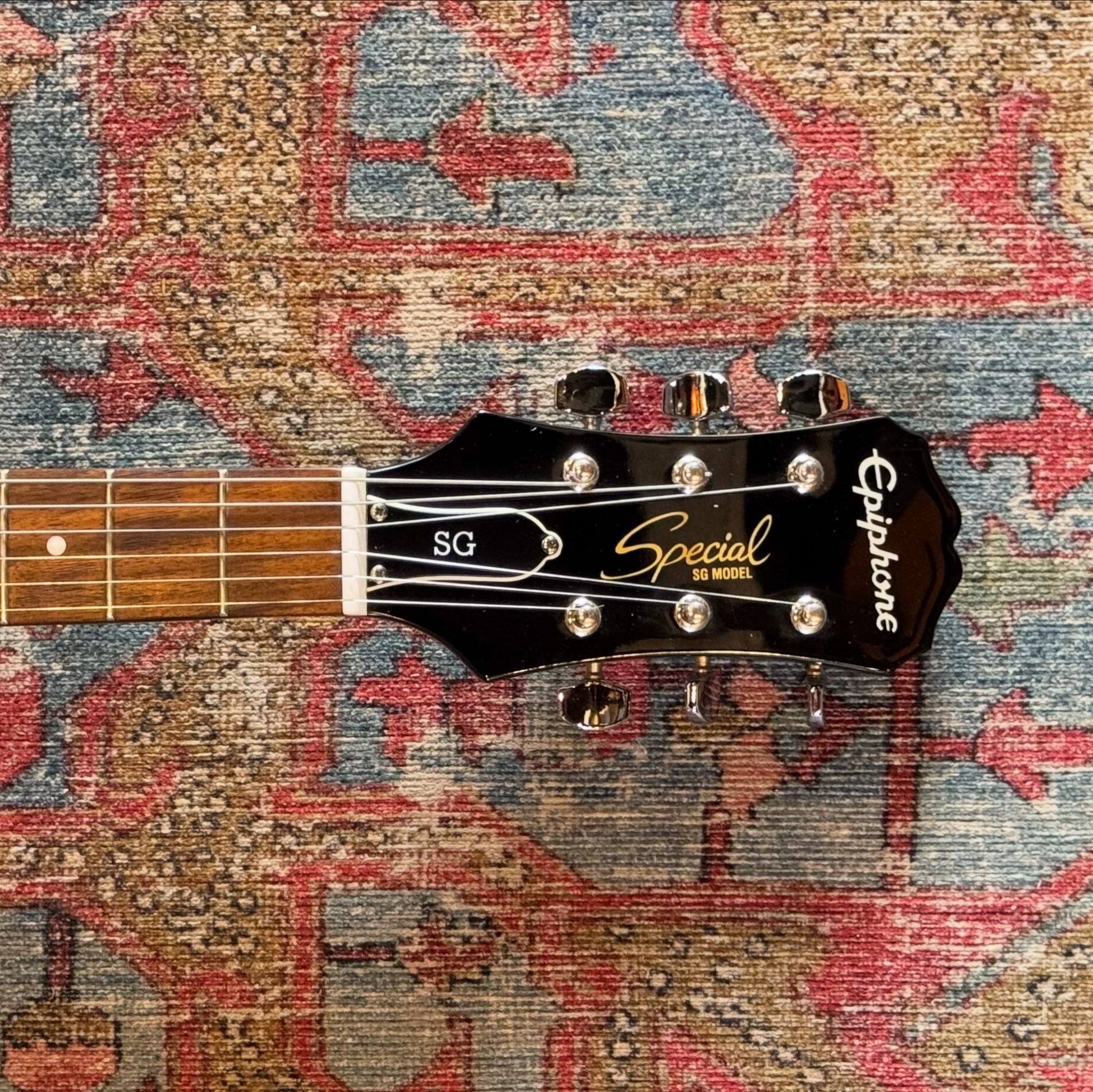 Epiphone SG Special Ebony with kill switch for sale at Saratoga