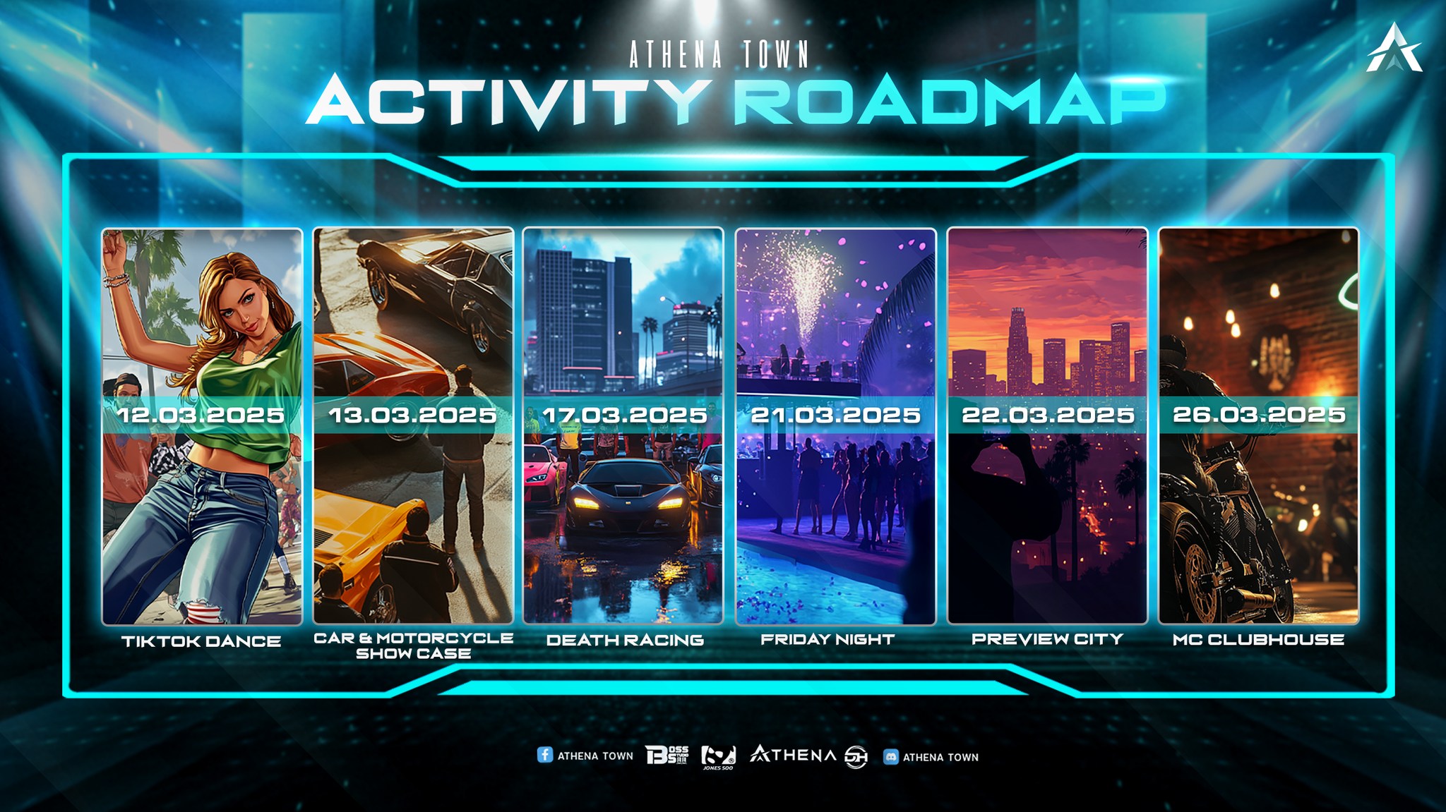 Athena town - ACTIVITY ROADMAP... | Facebook