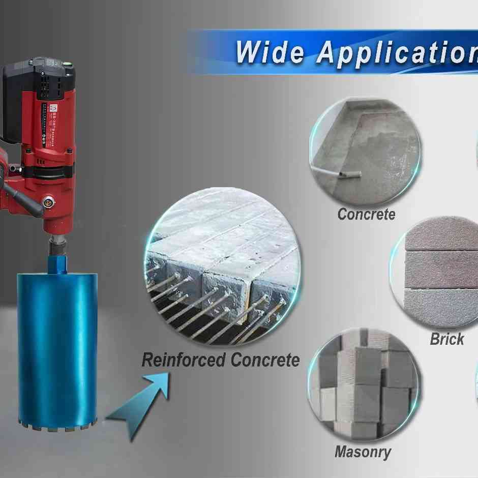 Diamond coring drill bits, washer, drill bits are easier to remove.# ...