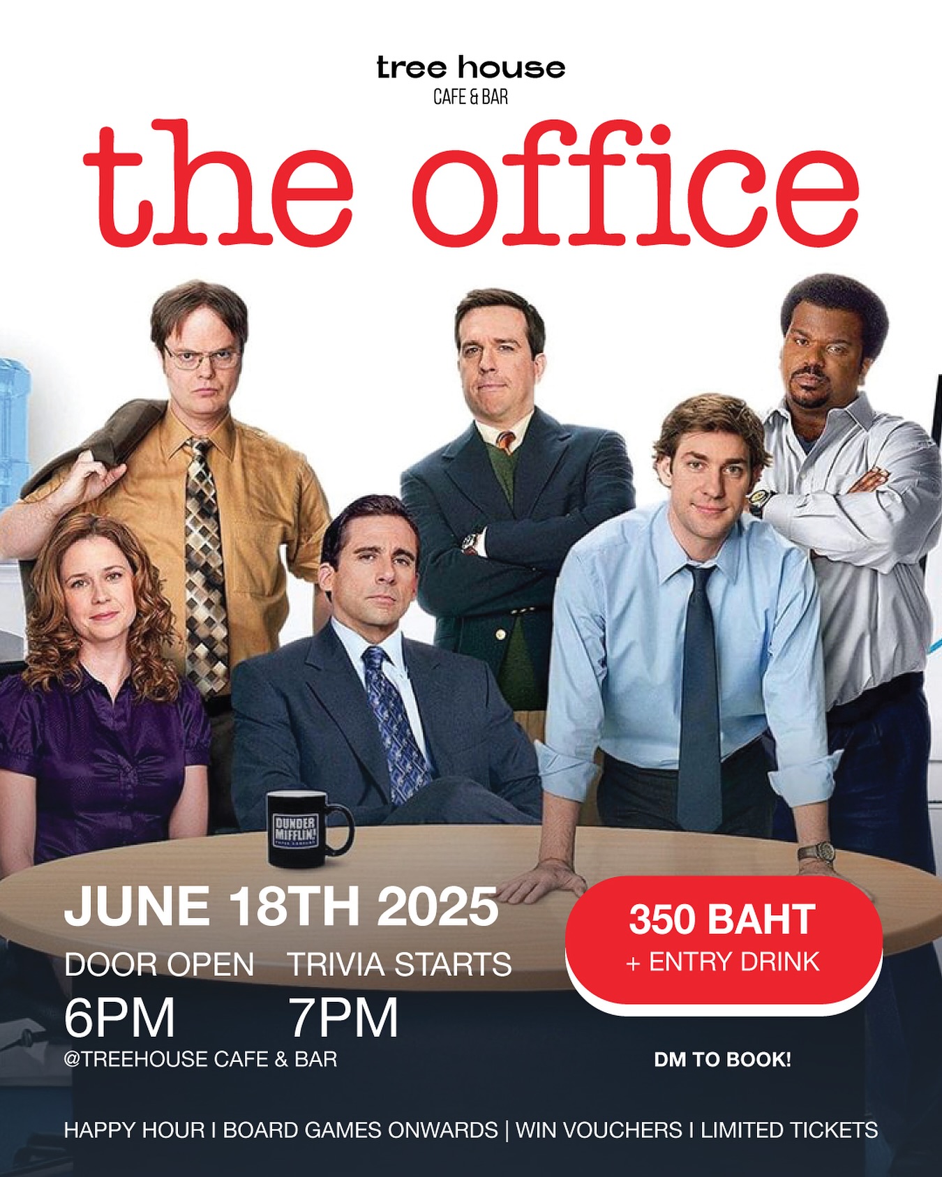 Treehouse - “It’s happening! Everybody stay calm!” 😱 Dunder Mifflin is ...