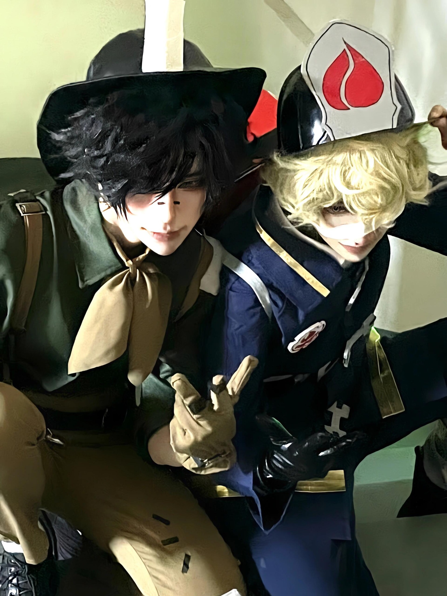 勘探员火灾调查员第五人格cos 勘探：桃沢川🔥@生椰拿蹄#第五人格