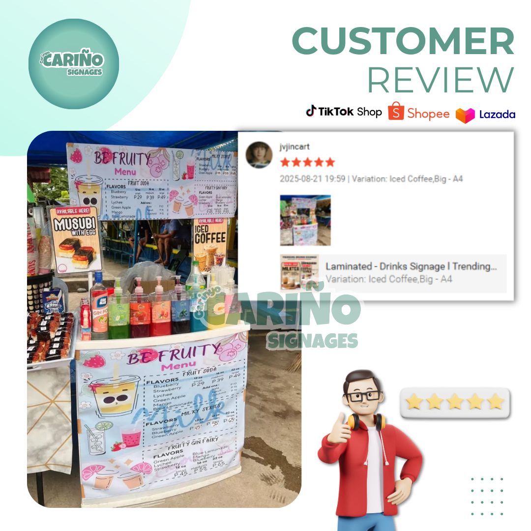 Cariño Customized Signages