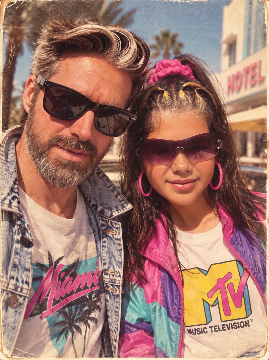 This trend is so much fun🦩📹 #ChatGPT80s #80sTrend #AITrend