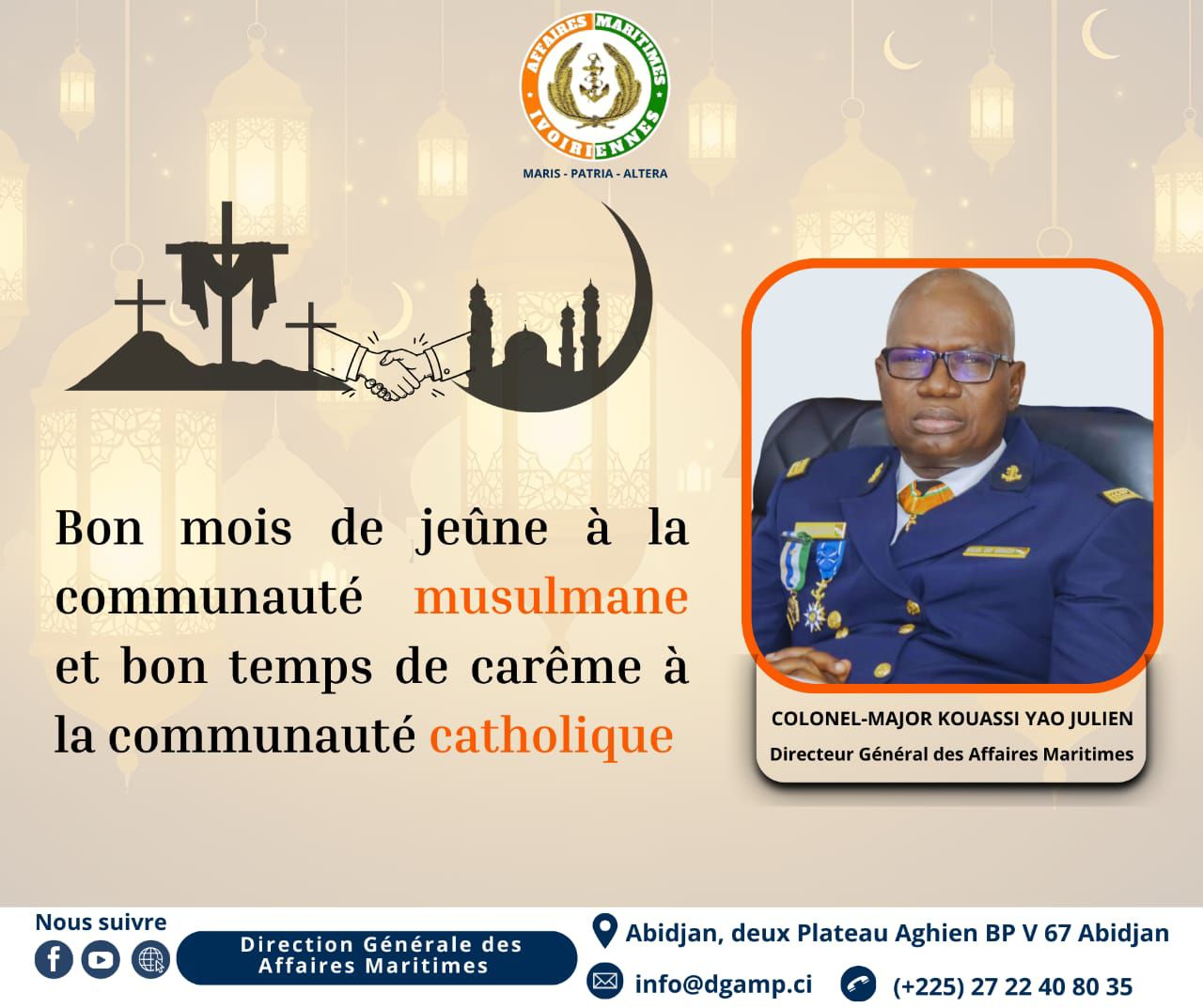 DGAM - Direction Générale des Affaires Maritimes | Abidjan Abidjan