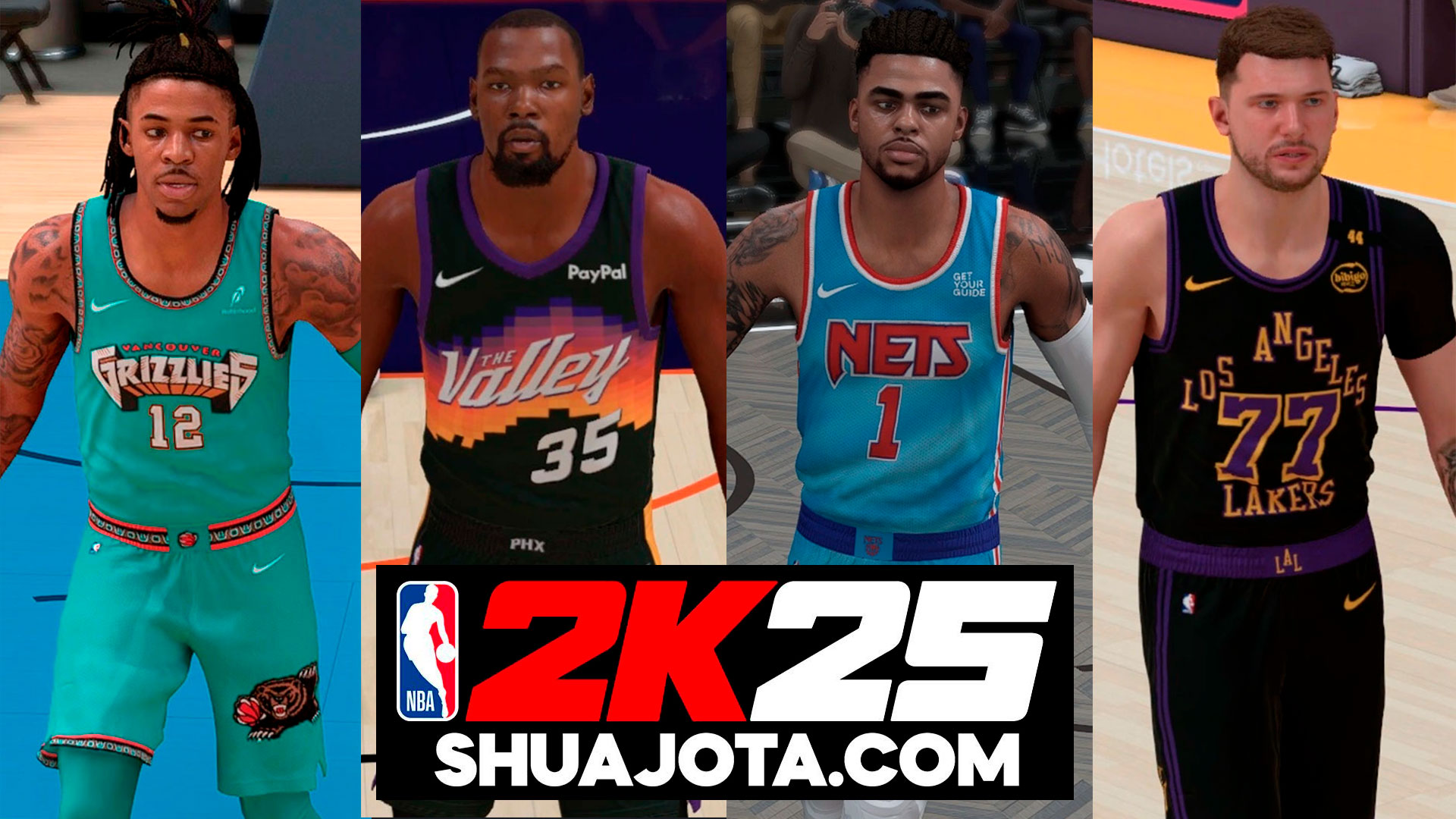NBA 2K25 Mods - Shuajota