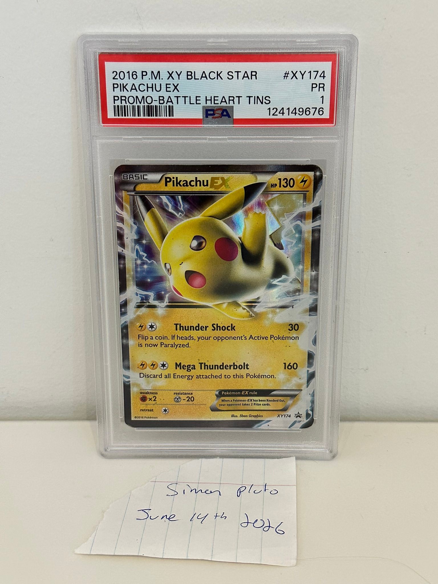 Pikachu ex xy174 psa 1 for sale or trade