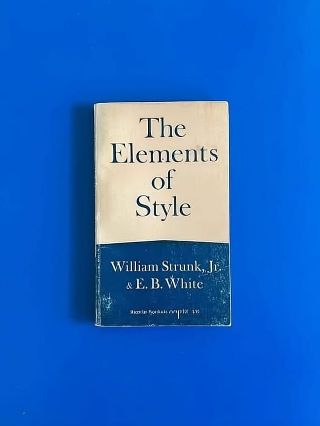 The Elements of Style guide for American English writing