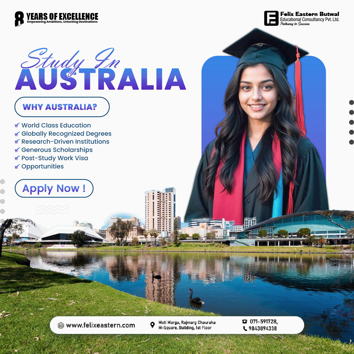 Felix - ️ Study in Australia – September 2025 Intake Now Open! Your ...