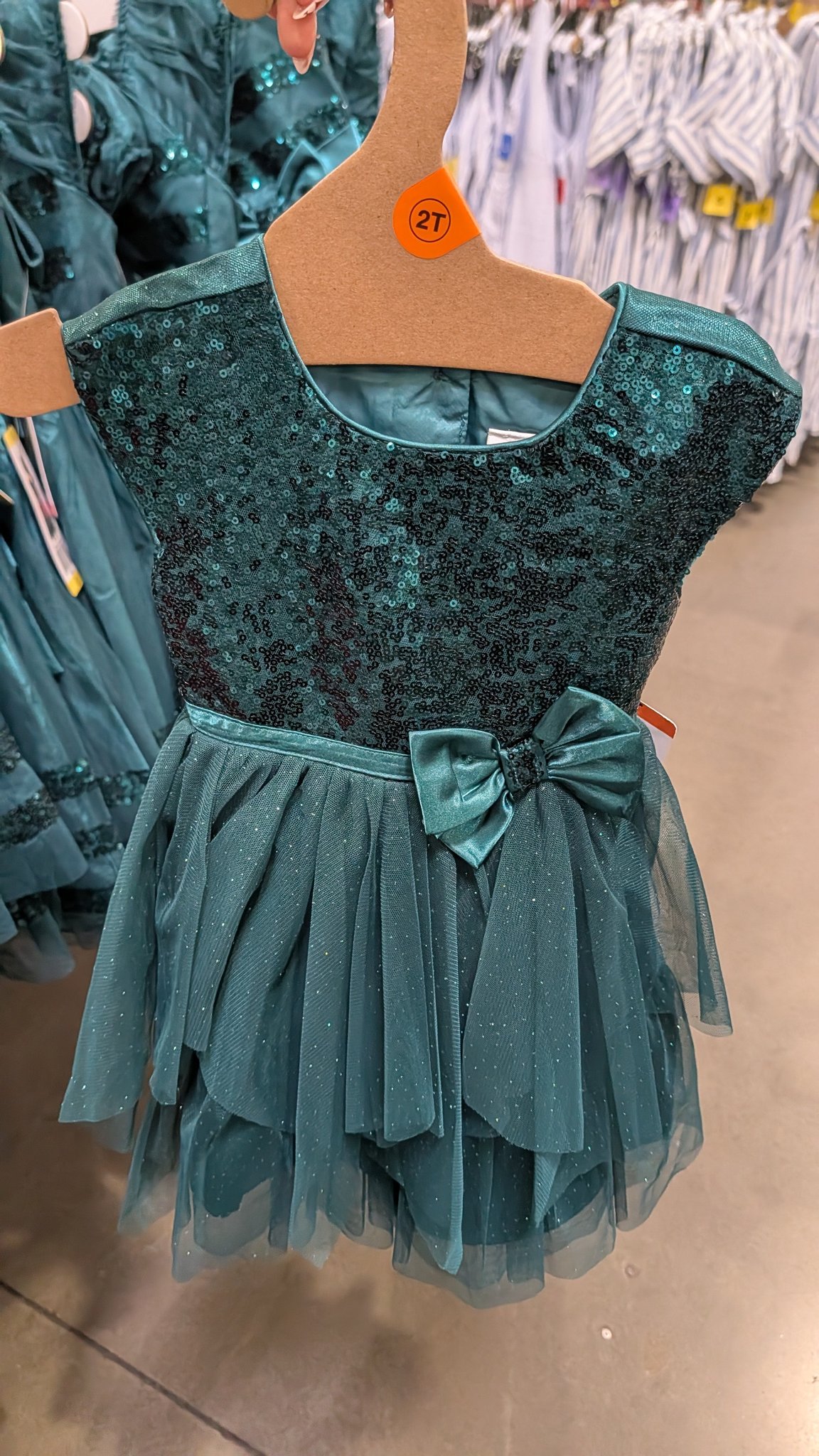 jona michelle holiday dress green dresses at Costco under $20 Girls dress