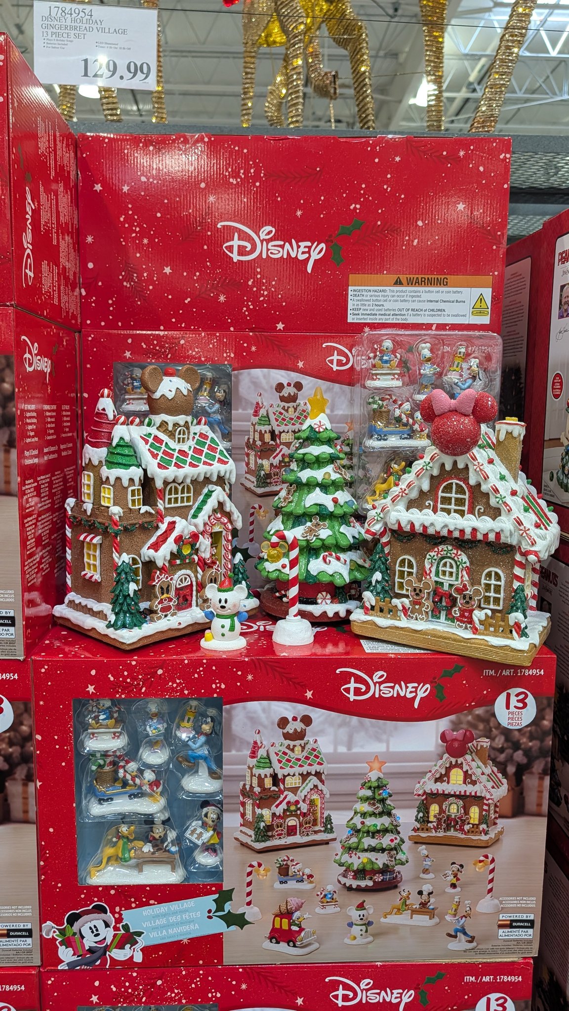 Disney Holiday Gingerbread Village at Costco Phoenix
