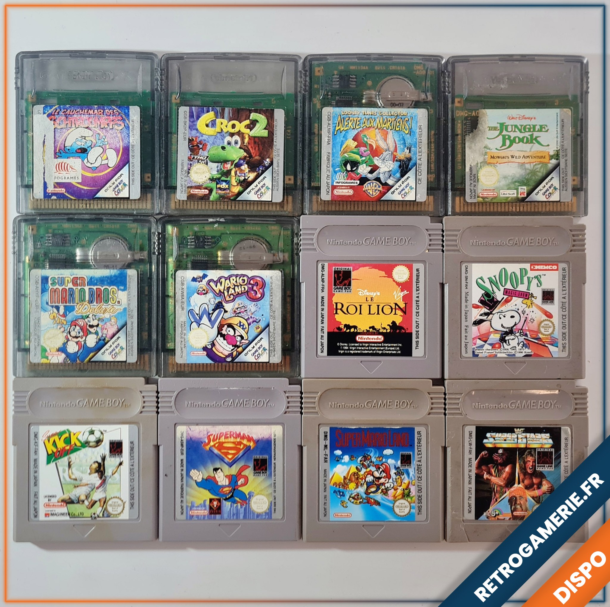 Notice Seule Du Jeu Le Roi Lion Sur Game Boy - État Correct, Collection