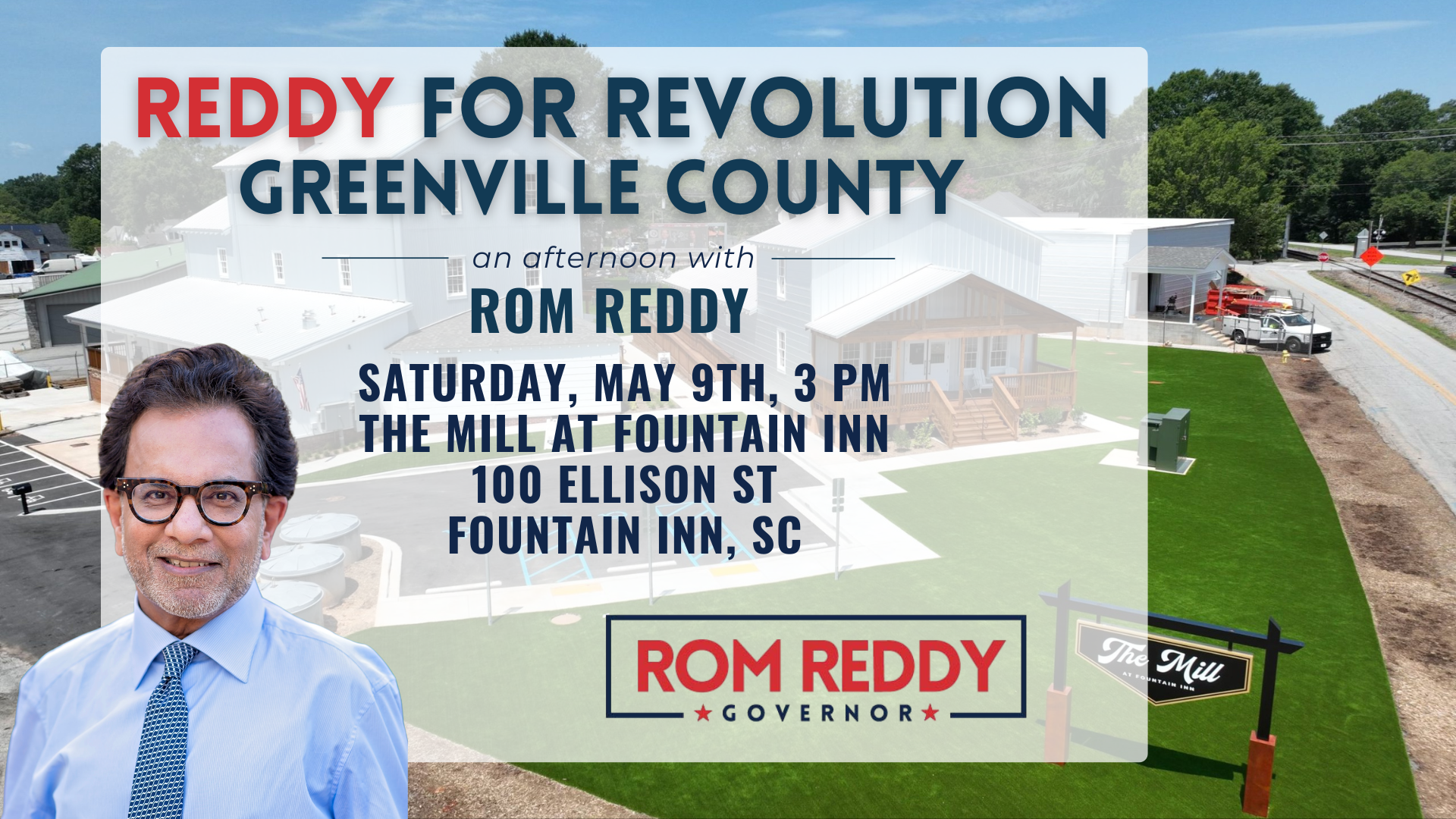 Reddy for Governor