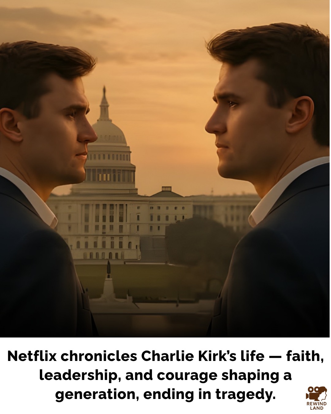 Rewind - 📺 Netflix Announces Limited Series on Charlie Kirk’s ...