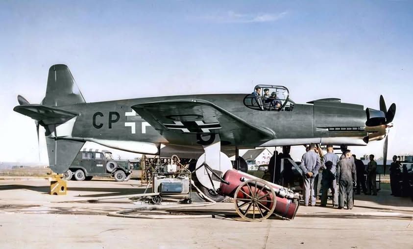 Dornier Do 335 V1 inspection