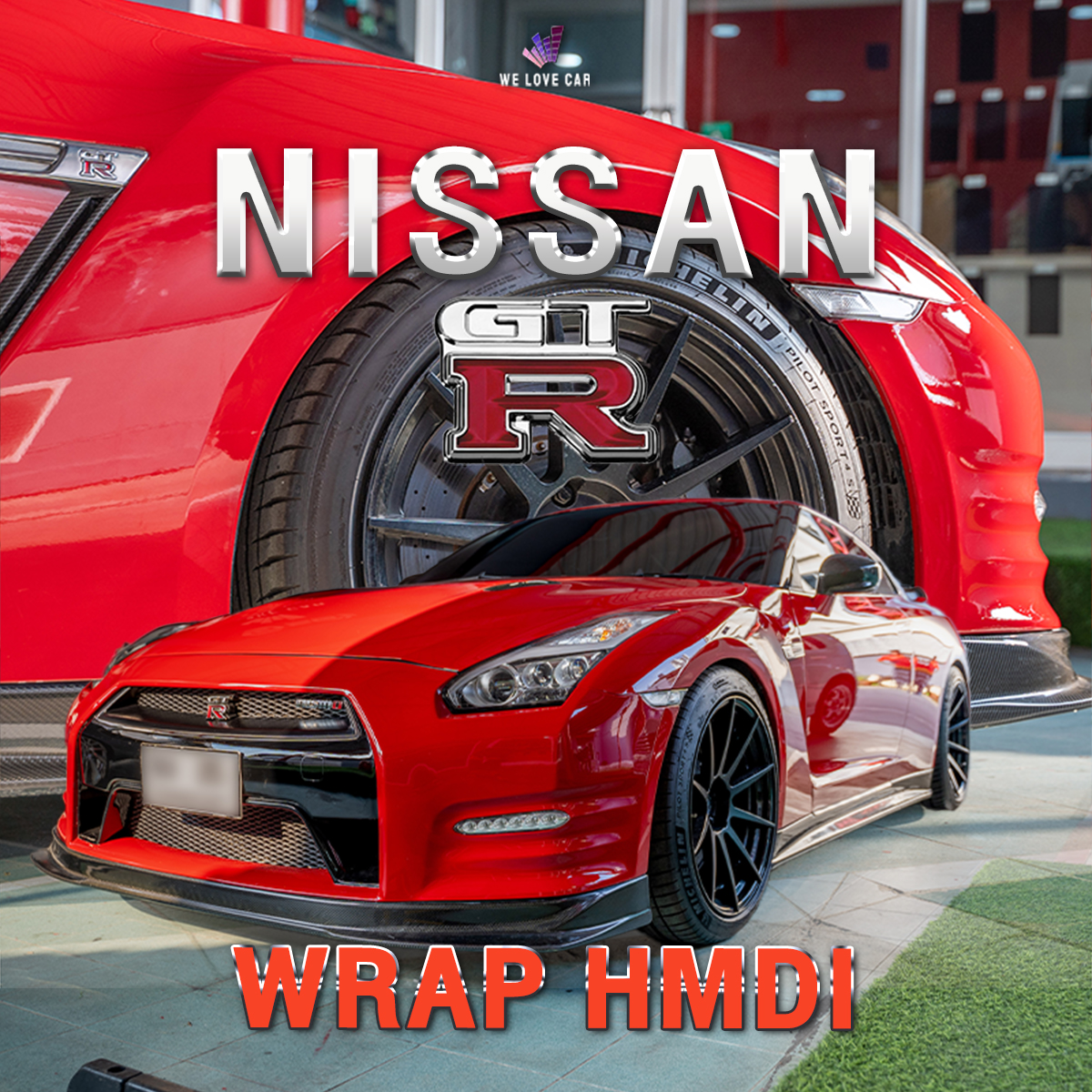 ขอบคุณลูกค้า Nissan GTR r35 Wrap ใส : เกรด TPU WE LOVE CAR - ️Wrap ใส ...