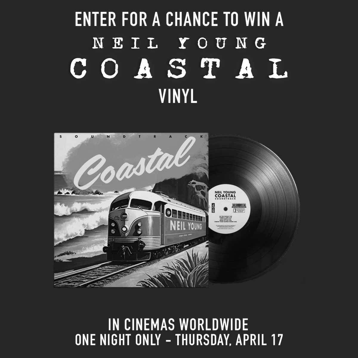 Want a chance to win a Neil Young Coastal Vinyl? ? To enter 