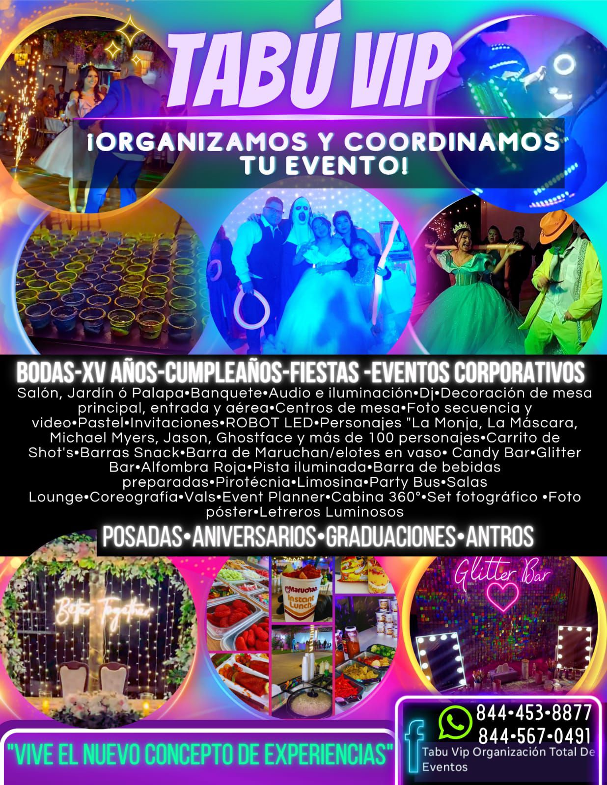 TabuVip - Hacemos de tu evento, un recuerdo inolvidable En Tabu Vip ...
