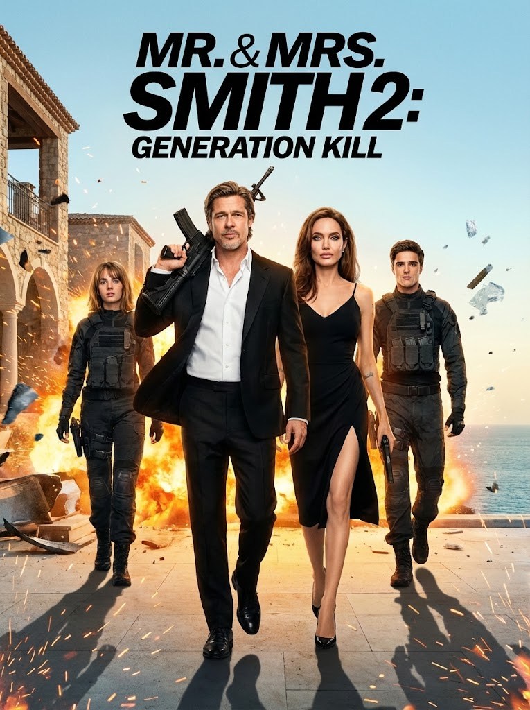 Cinema - 🎬 Mr. & Mrs. Smith 2: Generation Kill (2026) 👉 Brad Pitt ...
