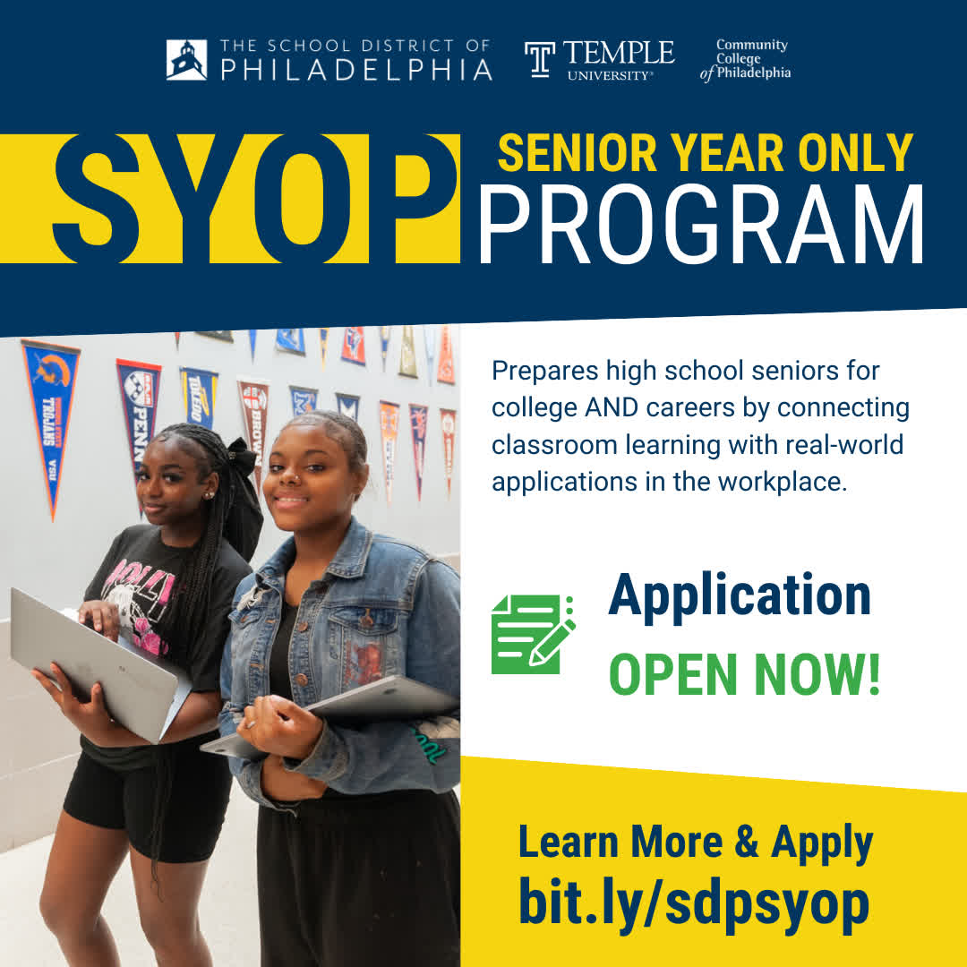 The School - The application for the Senior Year Only Program (SYOP) is ...