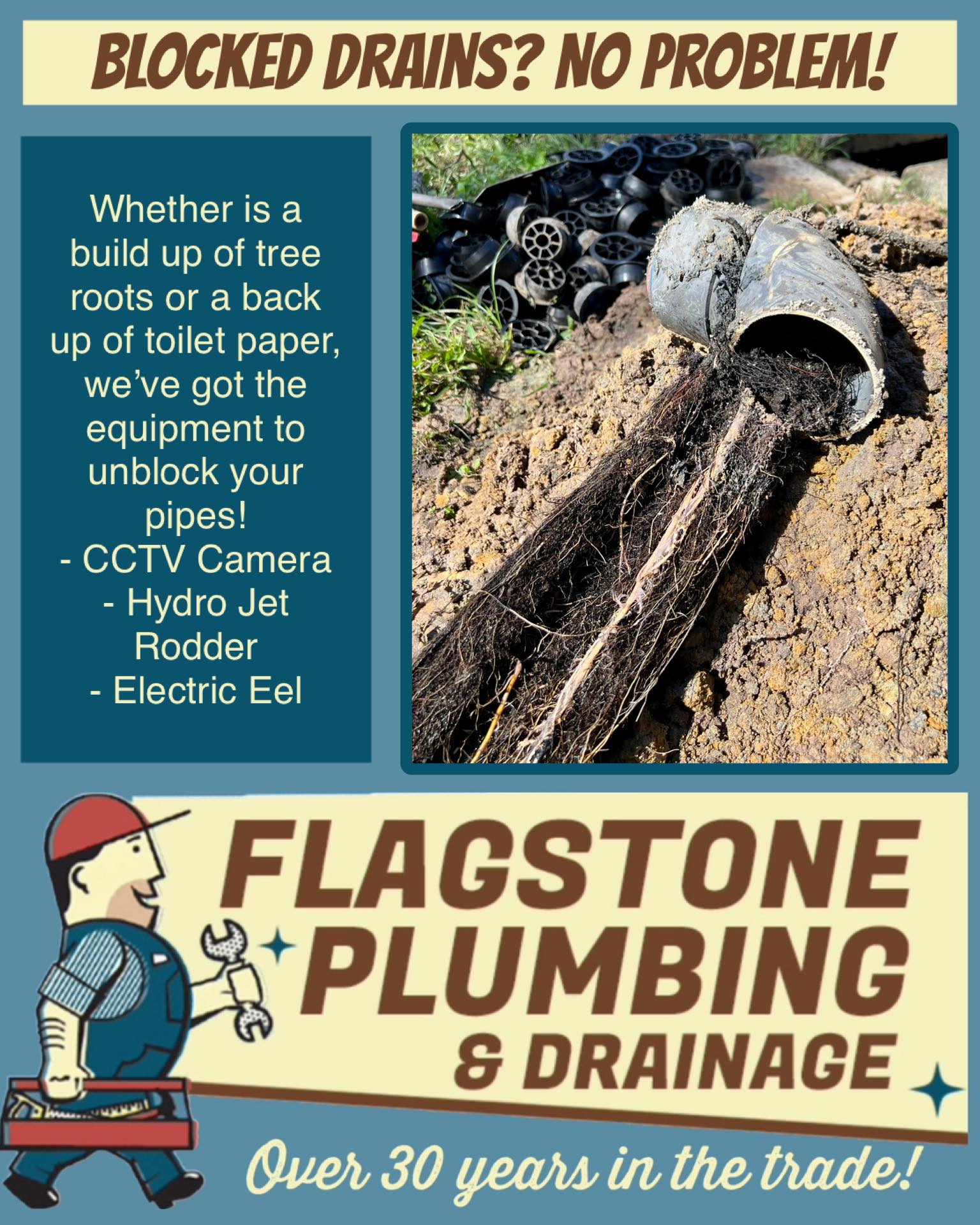 🌿🚽 Dealing with blocked... - Flagstone Plumbing & Drainage | Facebook