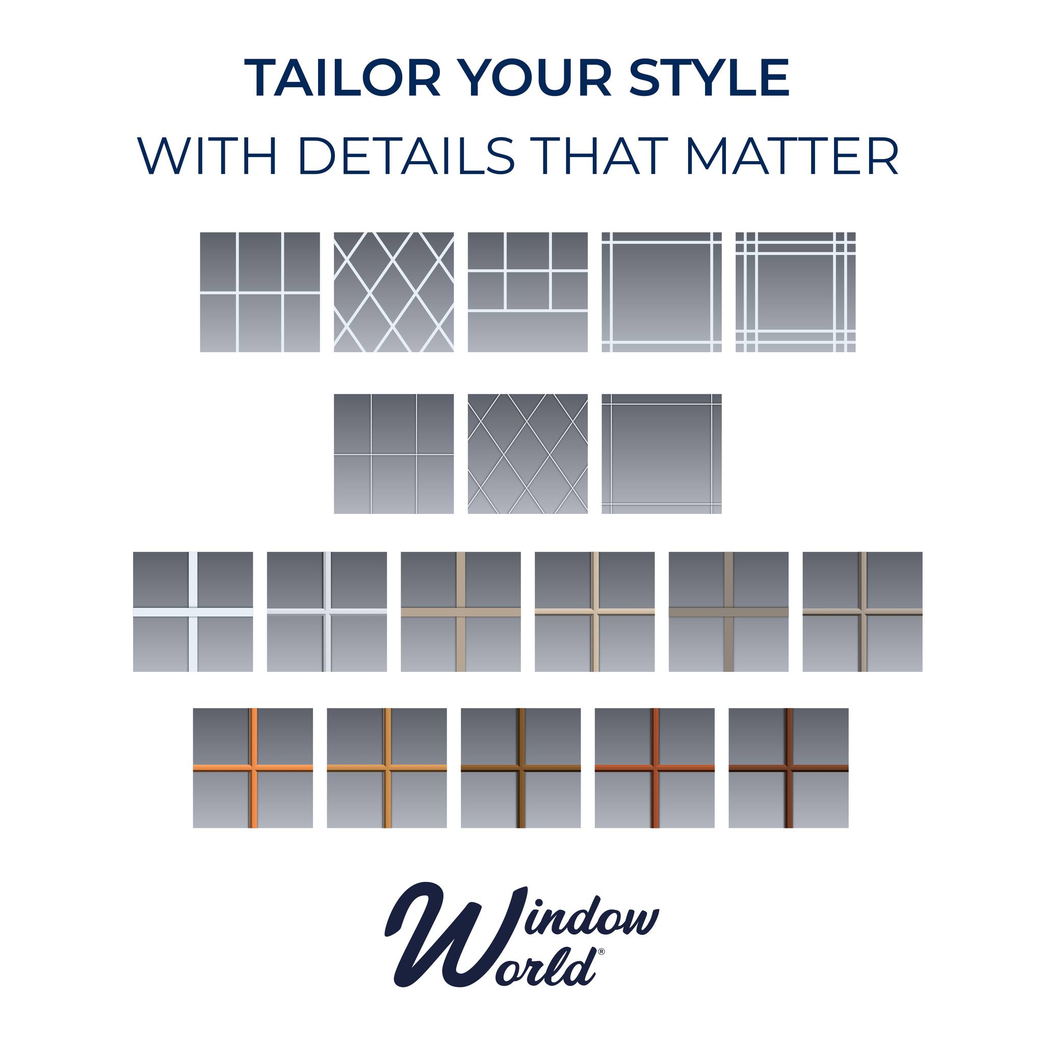 Custom grids. Unique... - Window World Upper Ohio Valley | Facebook