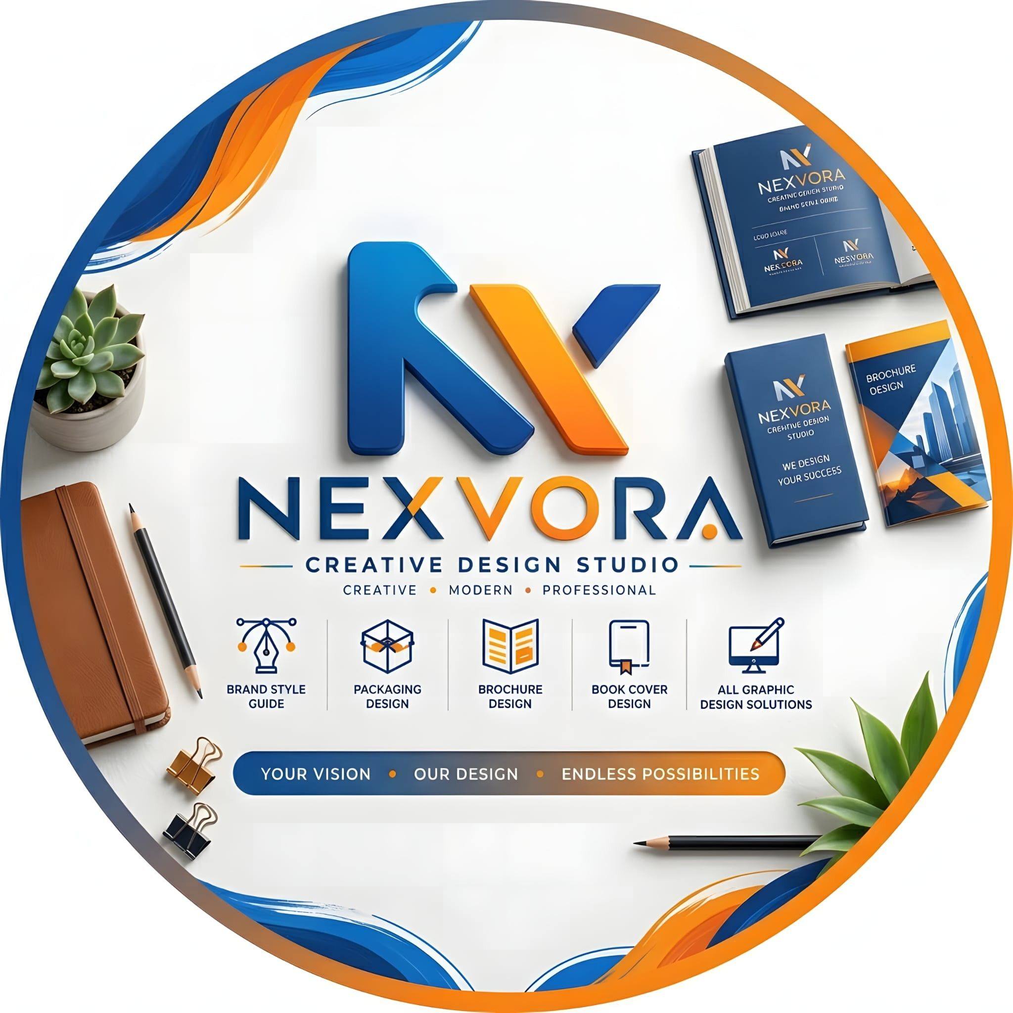 Creativity Meets Modern Design! 🎨 Every great brand starts with a ...