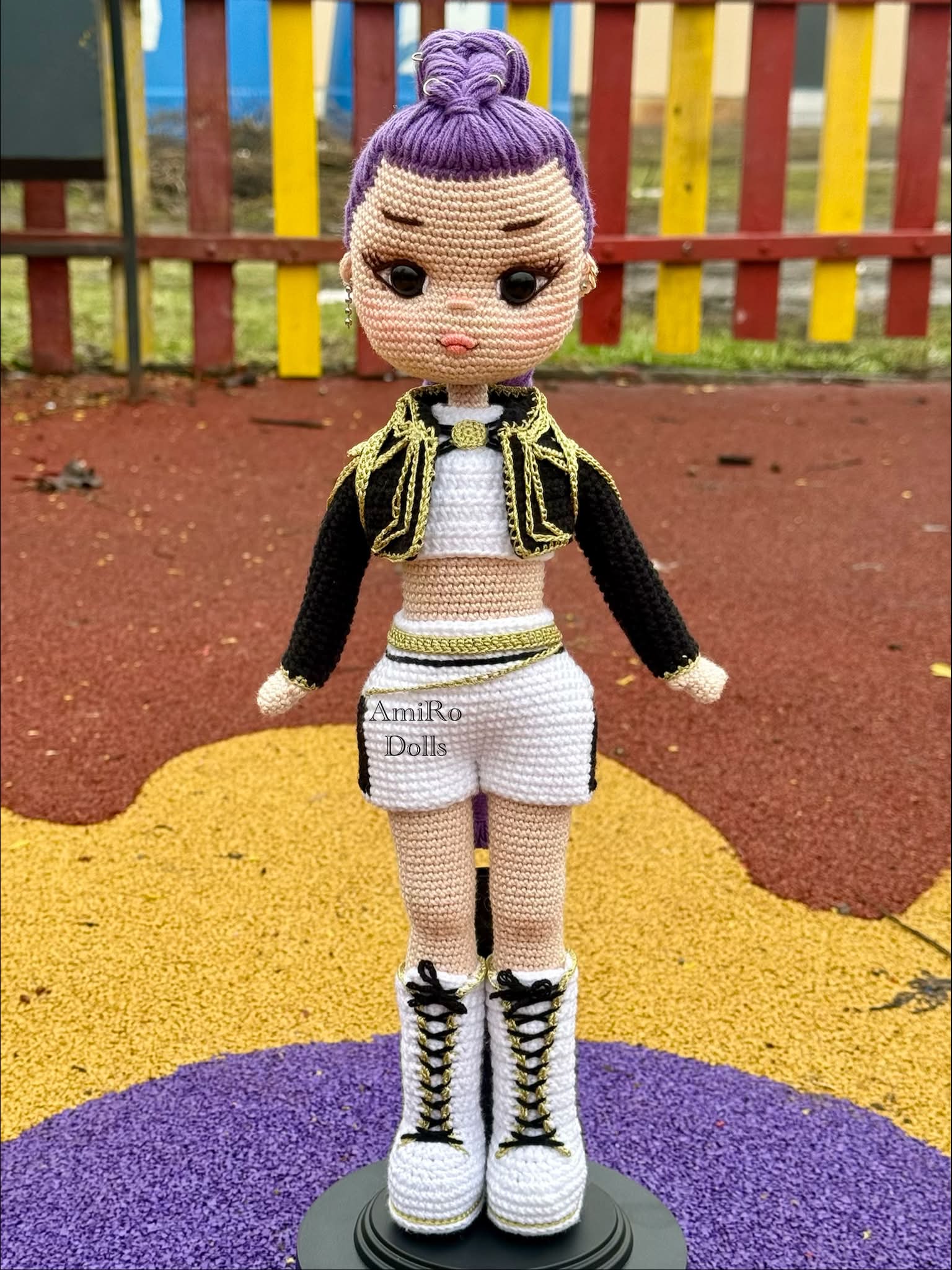 Meet Rumi, Mira and Zoey 🥰🥰🥰 Pattern by #Tuoidtcrochet #Huntrix
