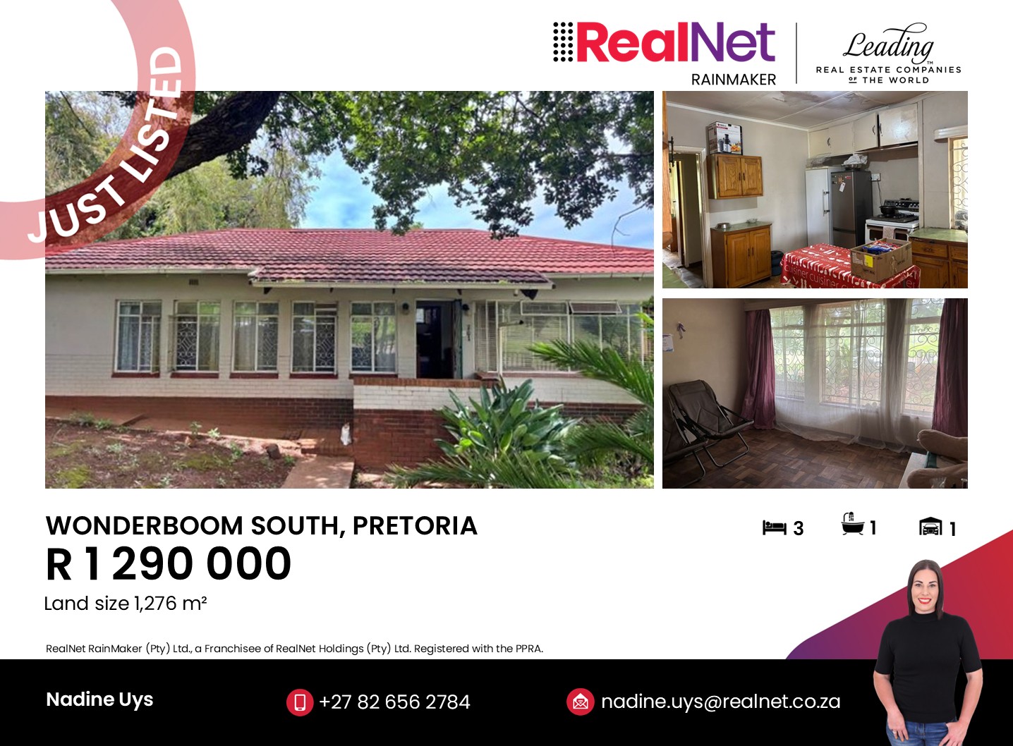 RealNet - Connecting Hearts & Homes 🏠 FOR SALE: 1276 M² CORNER STAND ...