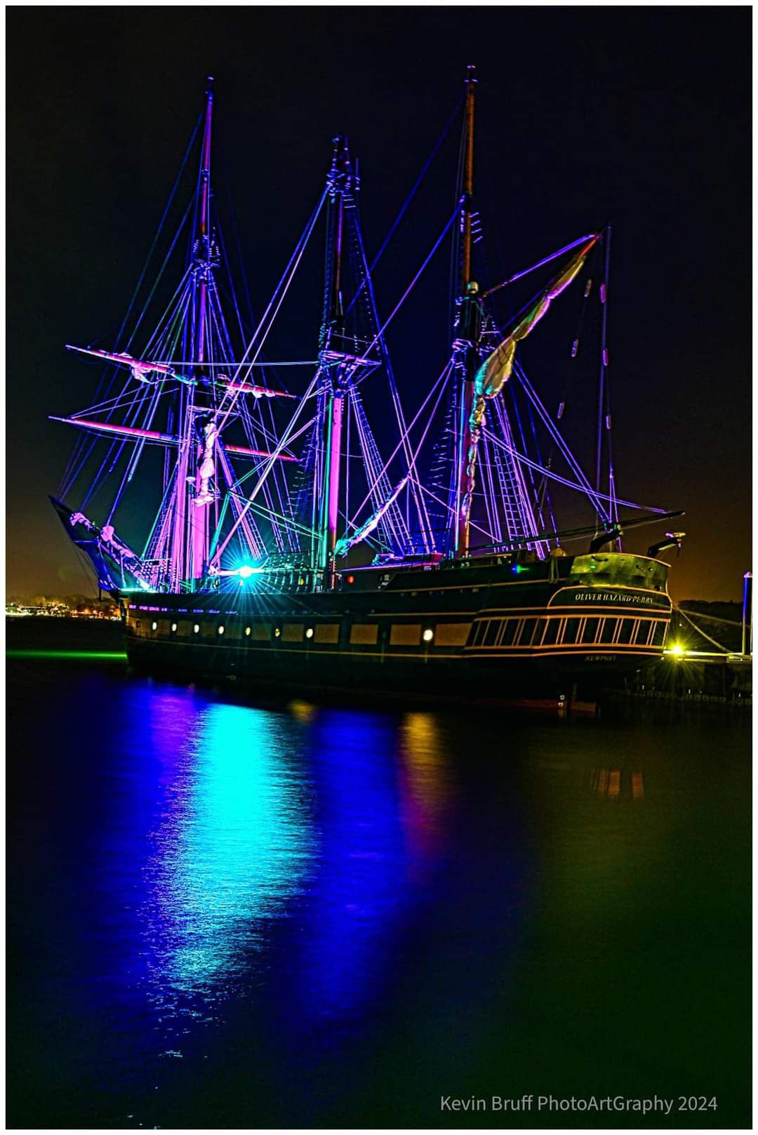 Oliver Hazard Perry ship at Fort Adams State Park