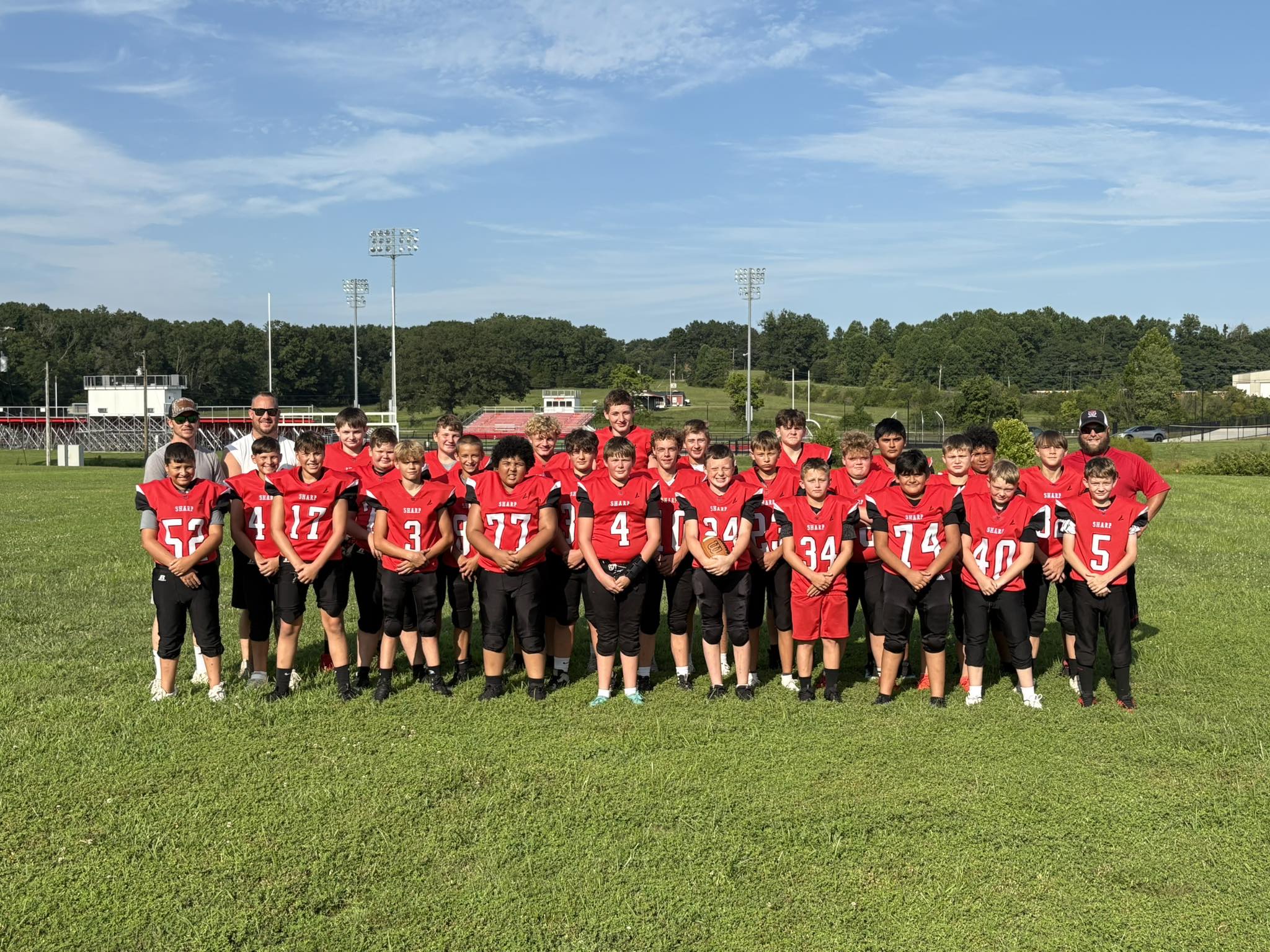 Sharp Middle School Football | Butler KY