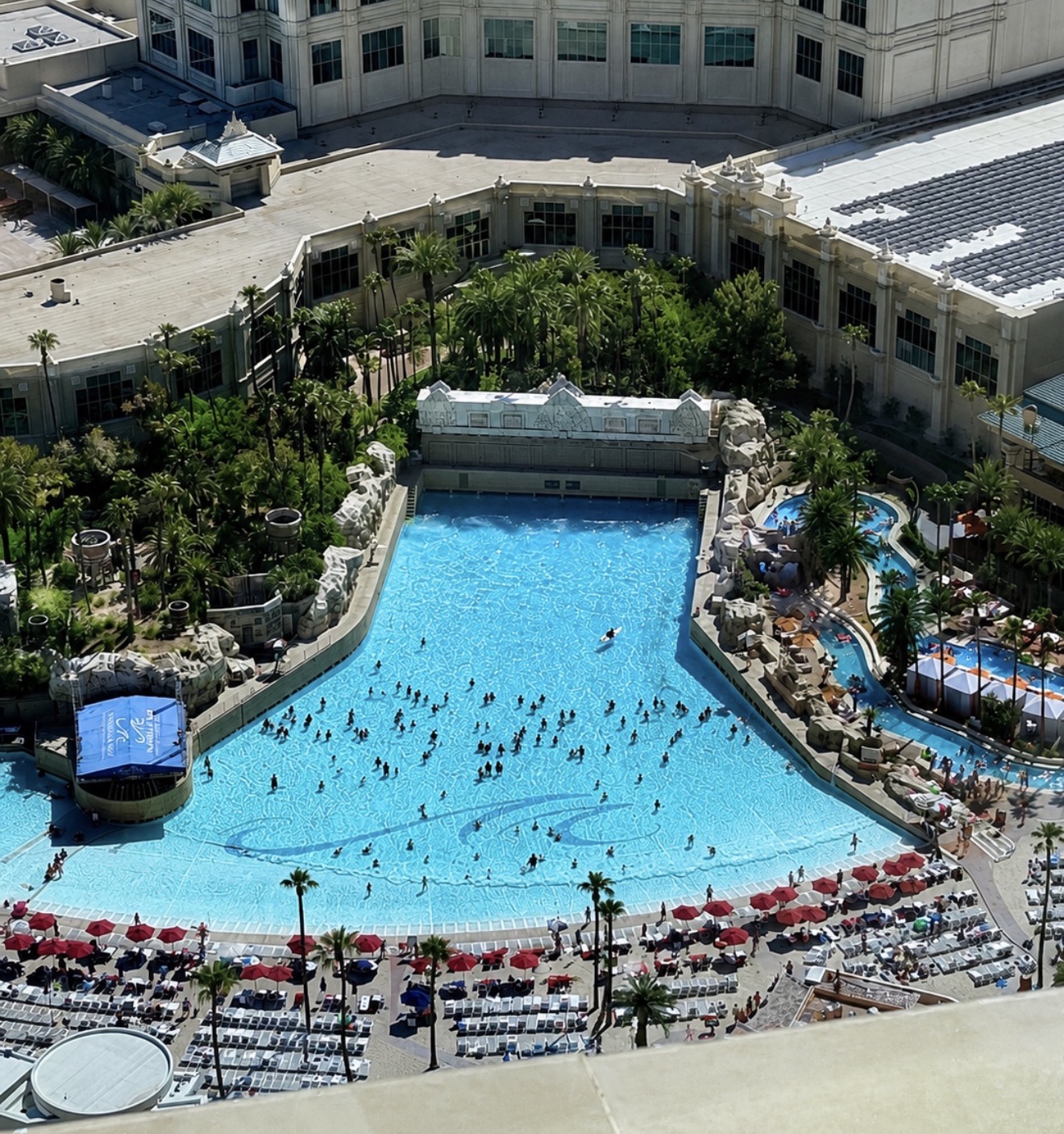 mandalay bay beach concert dress code said **“pool” and then casually built an entire in the middle of the Las Vegas desert.** 🌴 We're talking **11 acres of aquatic insanity**, a **1.6-million-gallon wave pool**, a ** CBV182297_B Zapaka Women Burgundy A Size:16/48
