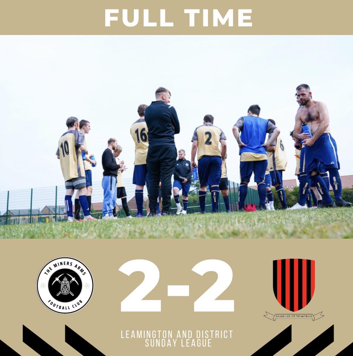 FULL TIME | 2-2 A stunning free-kick... - The Miners Arms FC | Facebook