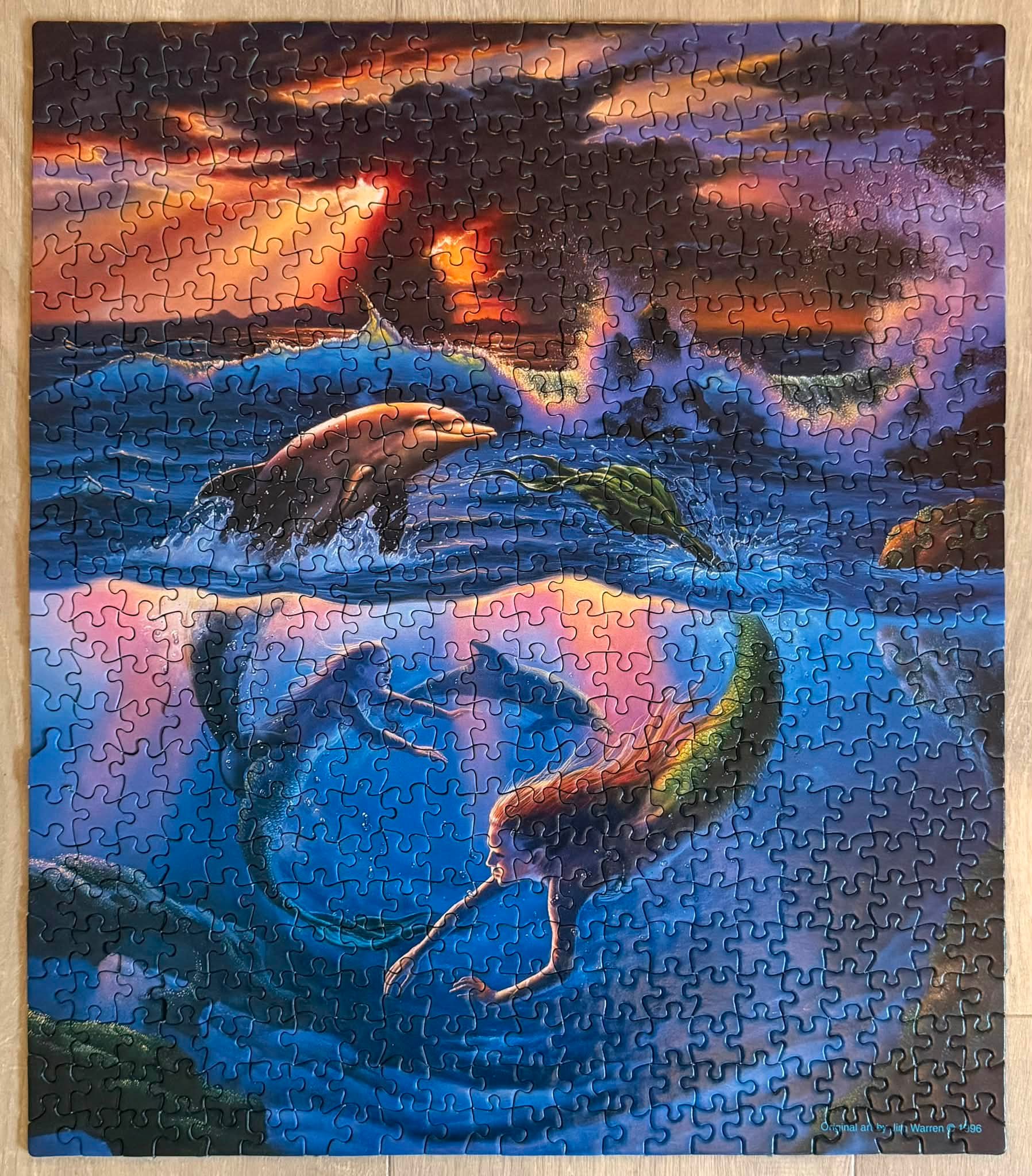 I did these two Sunsout puzzles. Both 500. My favourite brand.