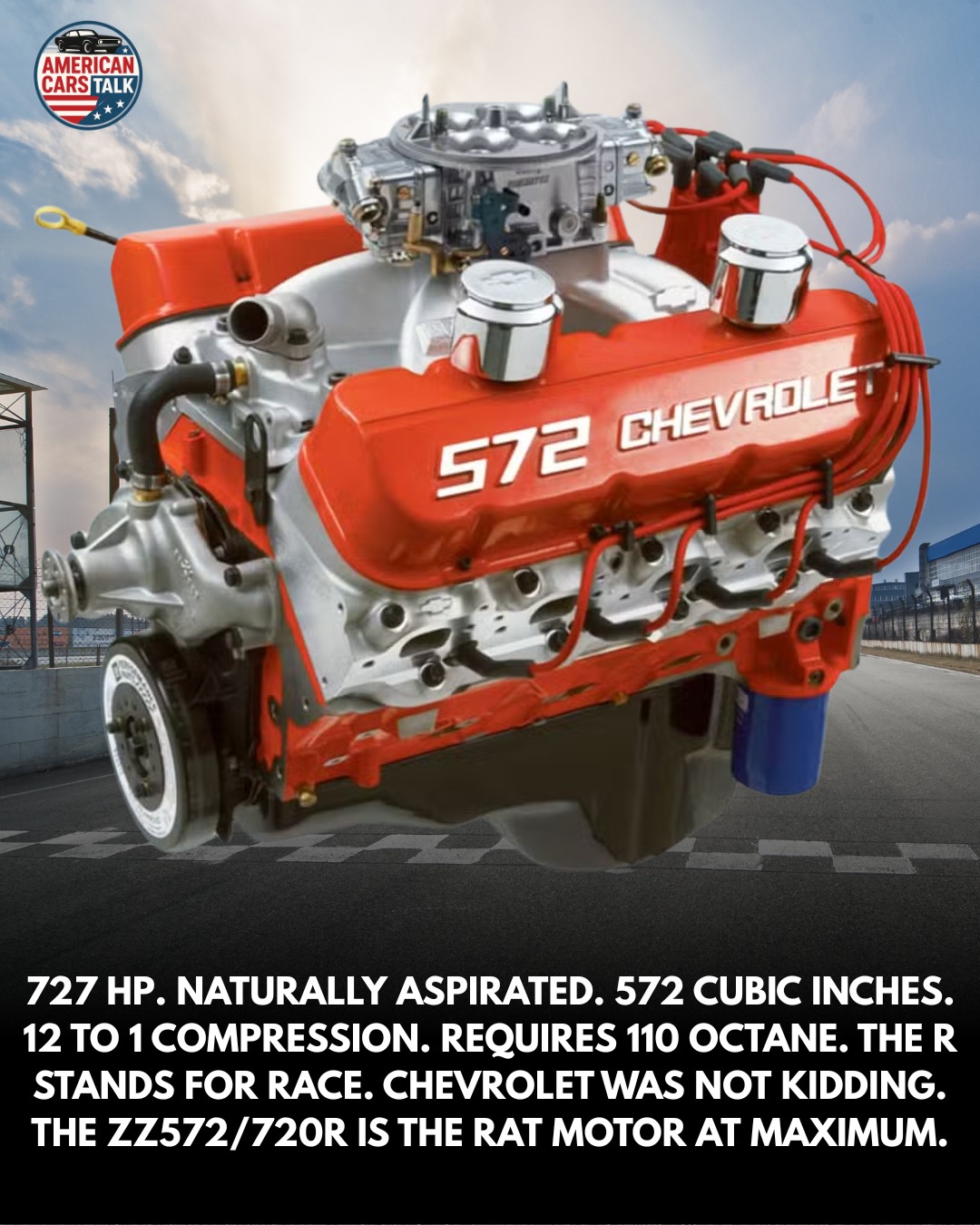 ZZ632 with 1,004 HP — our biggest, baddest crate engine ever.