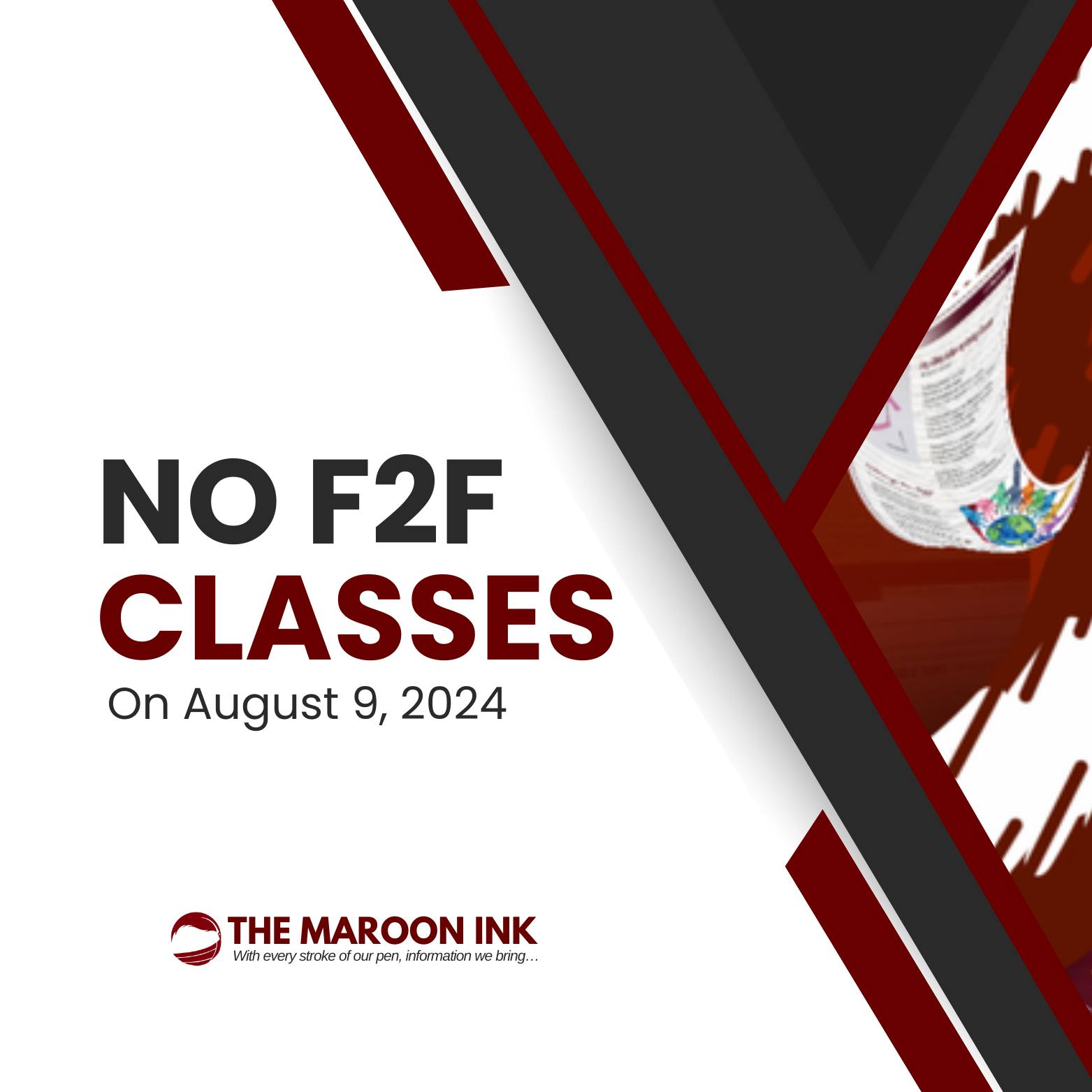 The Maroon Ink - 𝗡𝗢 𝗖𝗟𝗔𝗦𝗦 | Due to the Parents' General... | Facebook