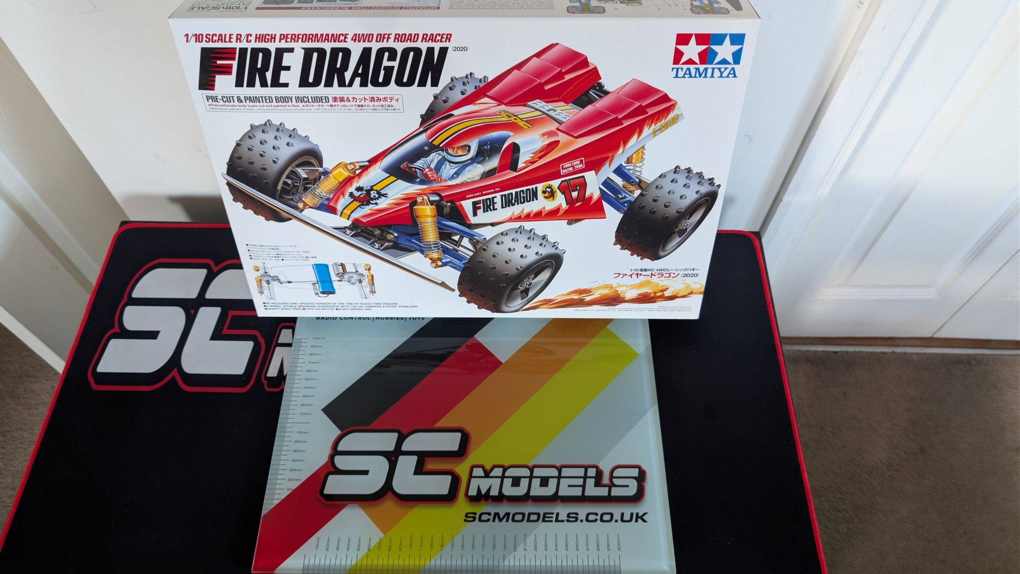 Building Tamiya Fire Dragon 2020 with TT02 propshaft conversion