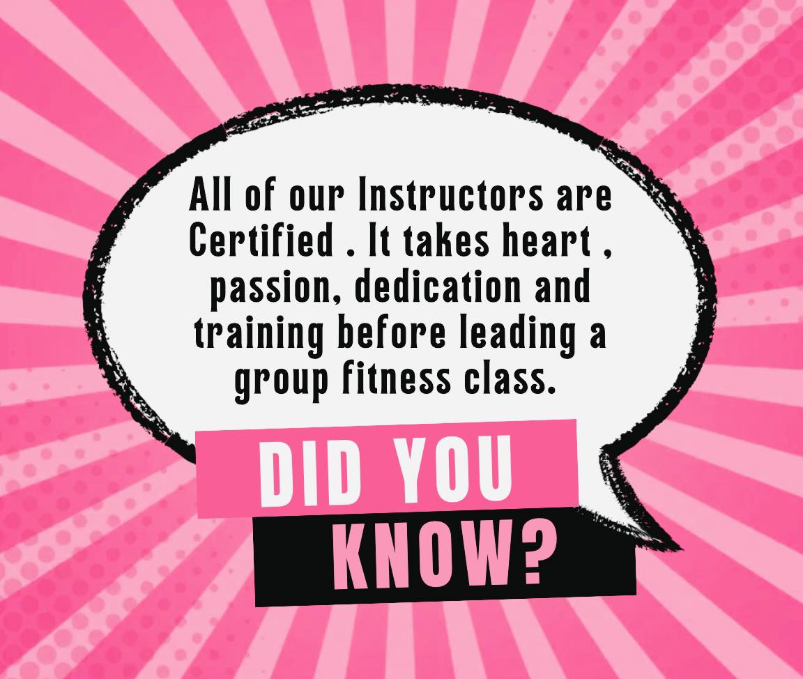 Studio - 💖 Did you know ALL of our instructors are certified? Because ...