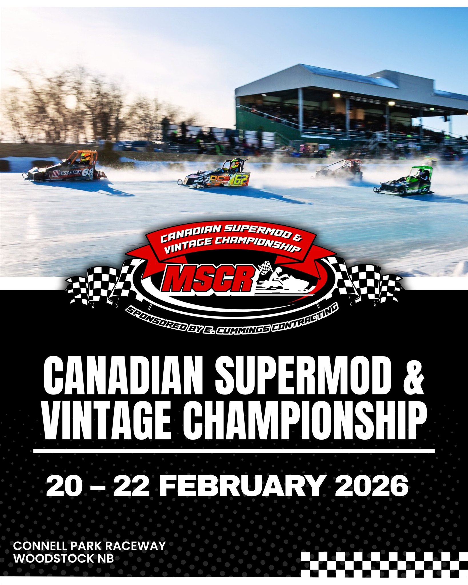 Maritime Snowmobile Championship Racing | Woodstock NB