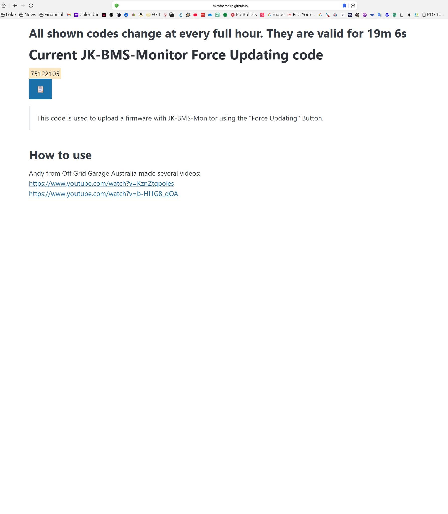 BMS Software Configuration Guide