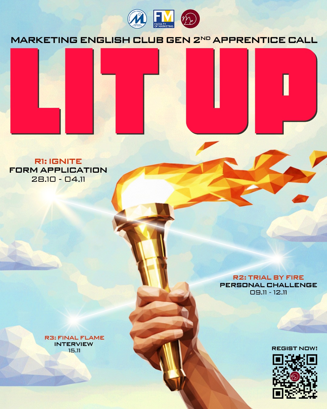 Marketing - 🔥[MEC CASTING 2025] LIT UP🔥 CHẶNG 1: IGNITE - FORM ...