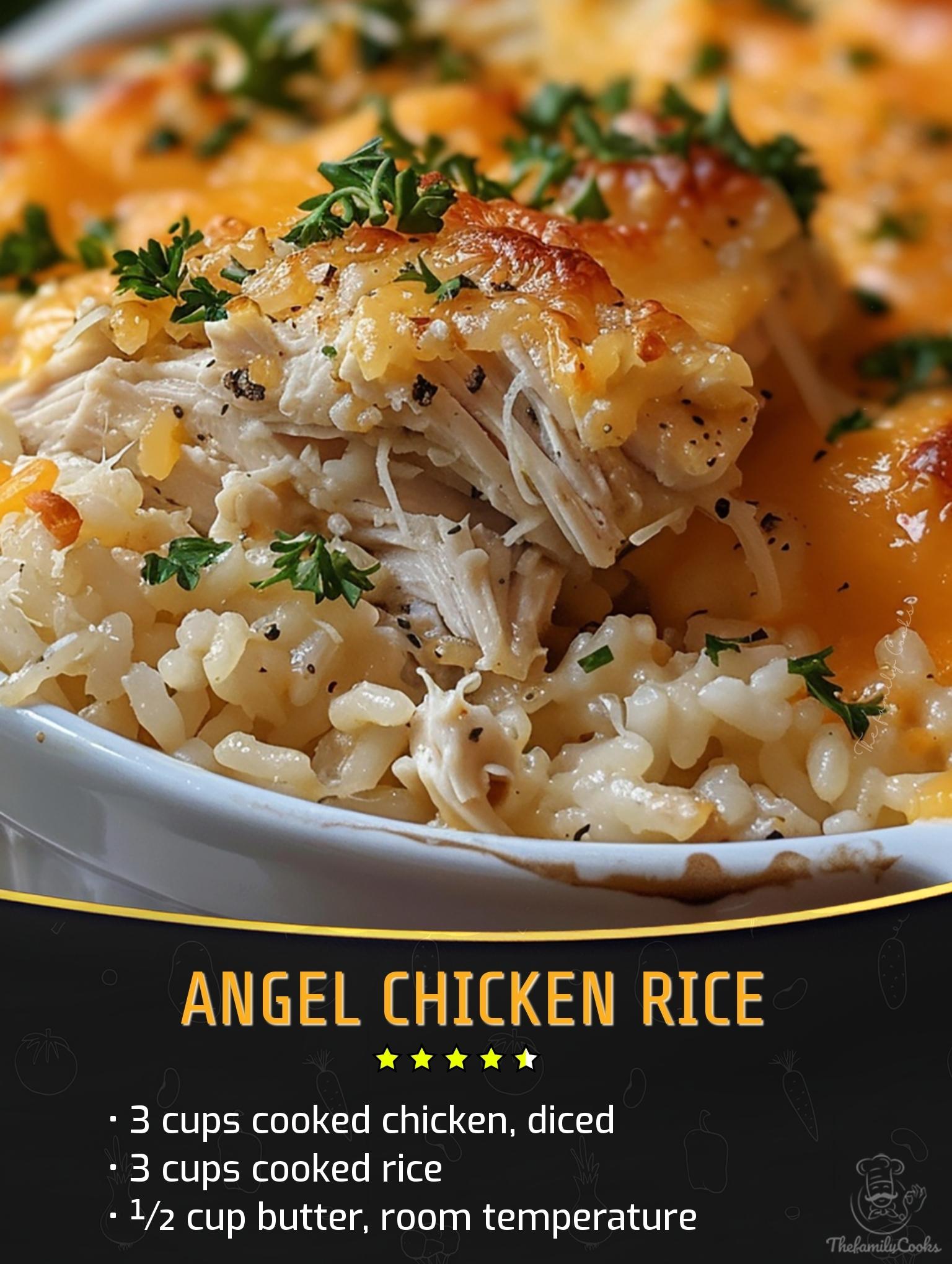 Kylie Recipes - Angel Chicken Rice Full Recipe in Coʍmеոτ 💬