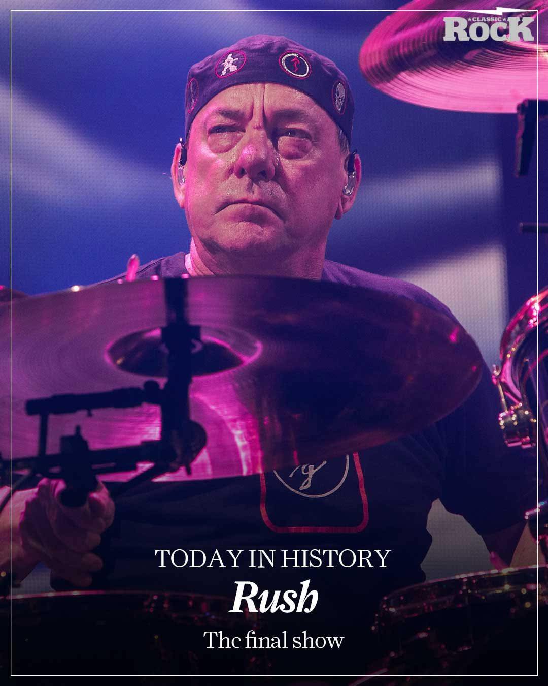 Ten years ago today, Rush played live for the last time, at the