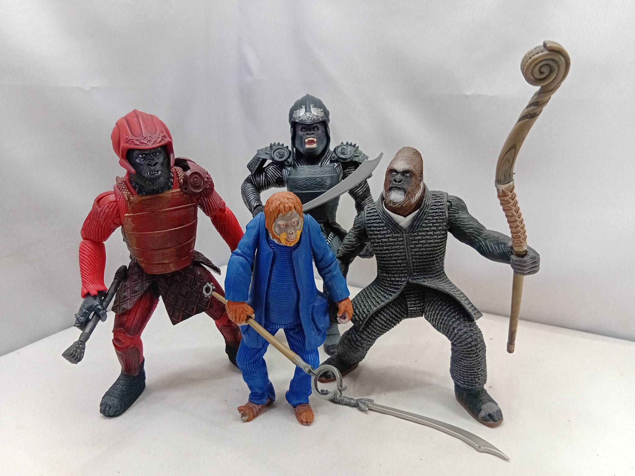 Planet of the Apes Limited Edition 4-Pack model kit by Playing