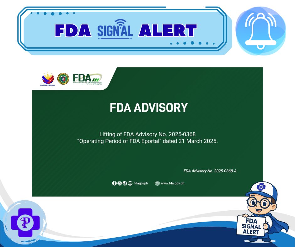🚨 FDA SIGNAL... - Pharmacystant Business Consultancy Services | Facebook