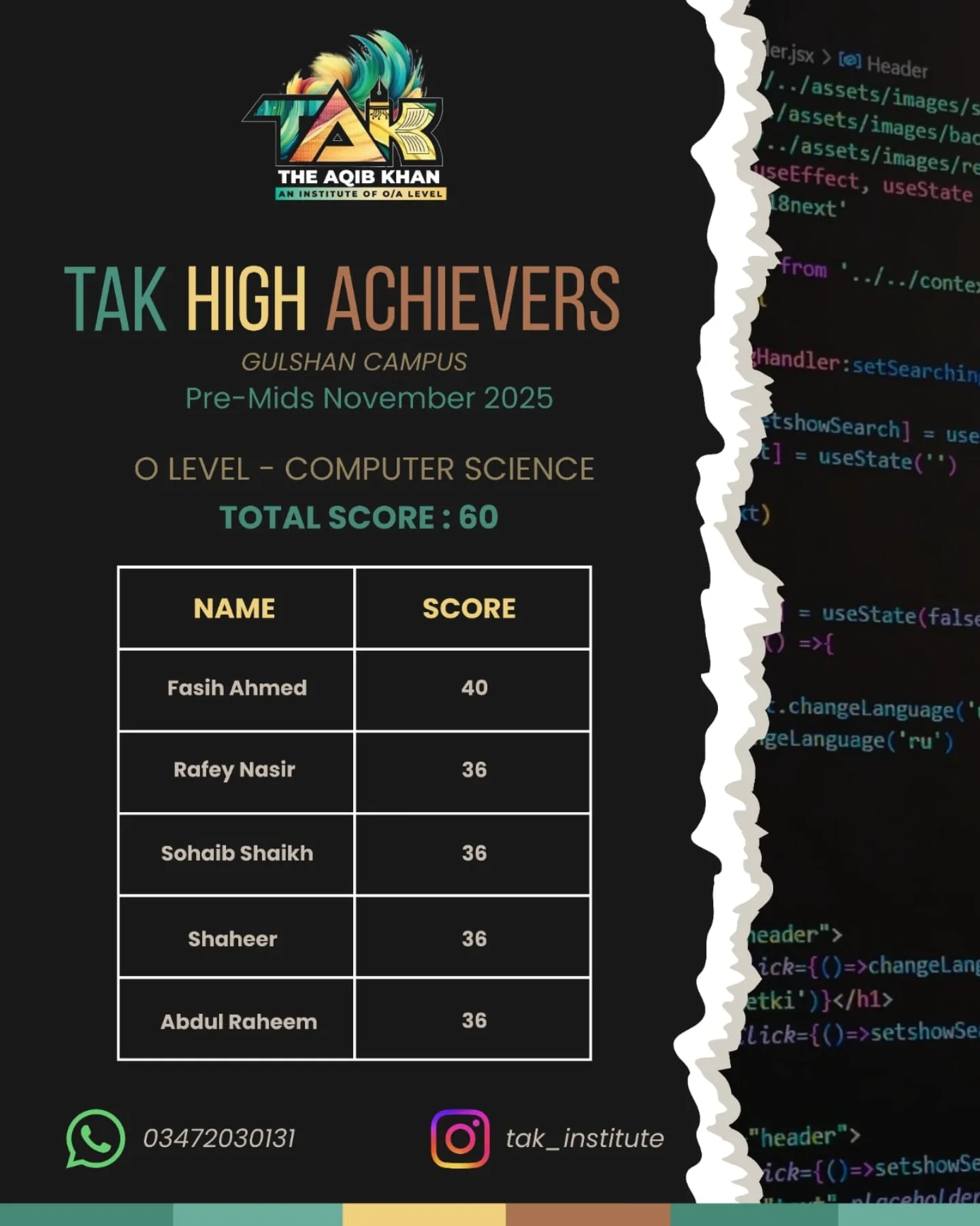 CS By AQIB Khan