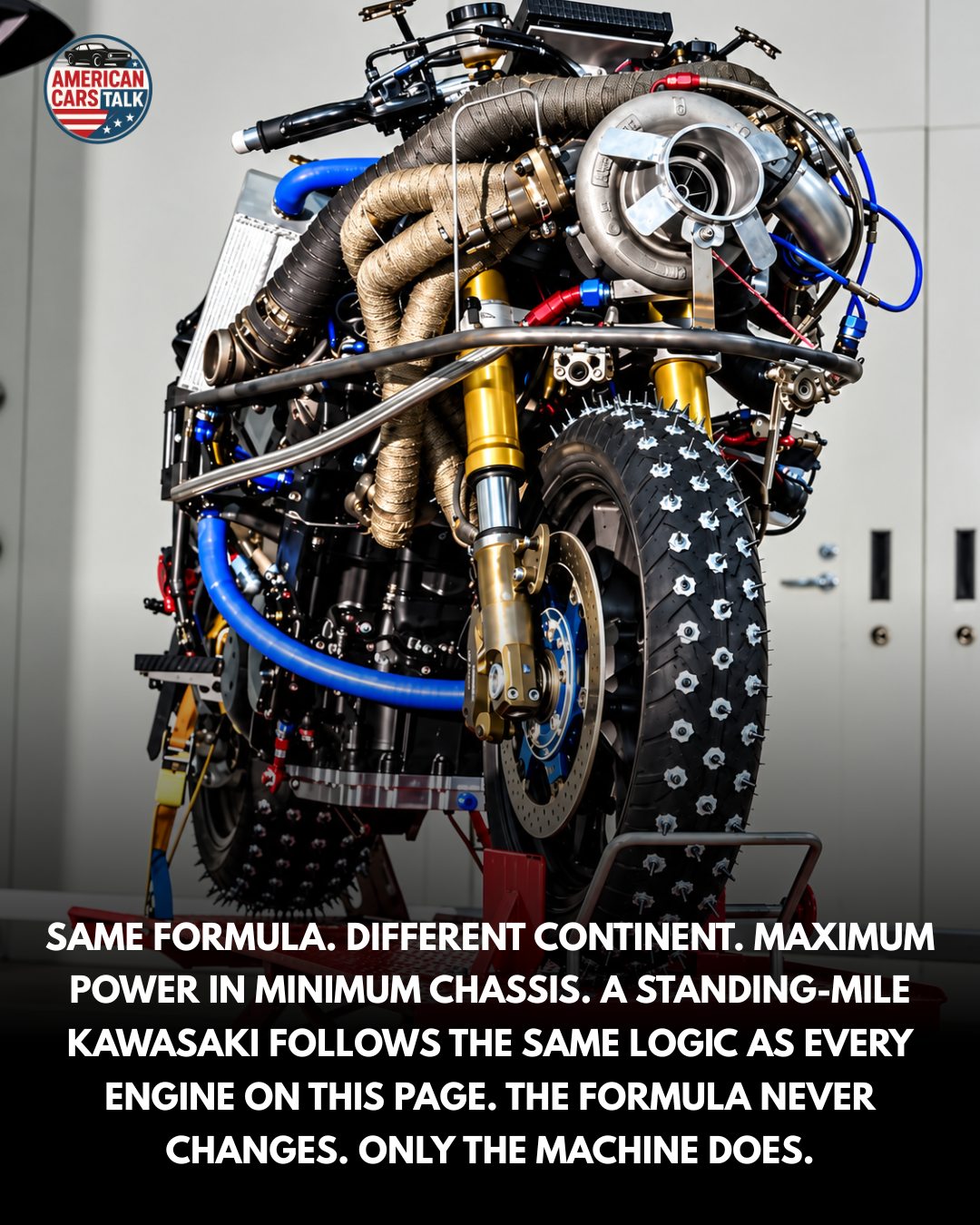 This is not an American engine. This is not even an American