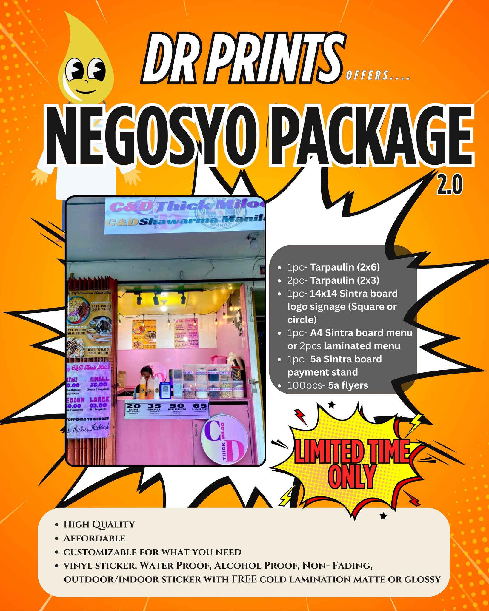DR - Personalised Negosyo Package 2.0 by DR Prints 💼 Negosyo Package 2. ...
